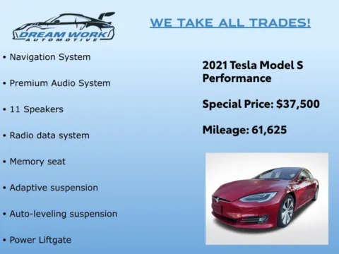 Photos of 2021 Tesla Model S Performance for sale in Charlotte, NC at Dream Work Automotive