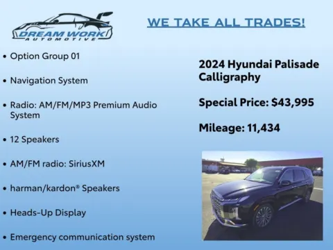 Photos of 2024 Hyundai Palisade Calligraphy for sale in Charlotte, NC at Dream Work Automotive