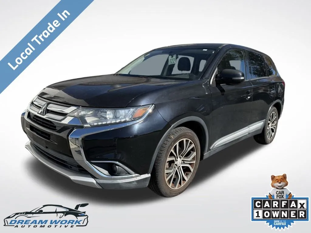 Black 2016 Mitsubishi Outlander SE for sale in Charlotte, NC
