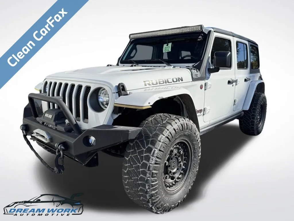 White 2020 Jeep Wrangler Unlimited Rubicon for sale in Charlotte, NC