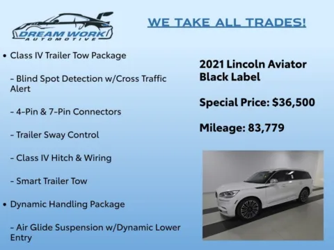 Photos of 2021 Lincoln Aviator Black Label for sale in Charlotte, NC at Dream Work Automotive