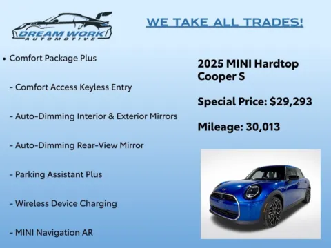 Photos of 2025 MINI Cooper S Iconic for sale in Charlotte, NC at Dream Work Automotive