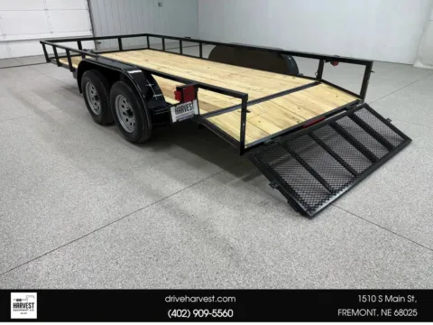 Another view of 2025 Bulldog Trailers 7X16 7K Irondog Dove with 2' Gate for sale in Fremont, NE at Harvest Equipment Co.