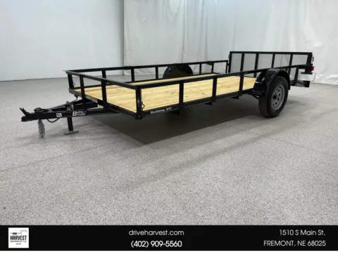 Black 2025 Bulldog Trailers 7X14 3.5K Utility Dove for sale in Fremont, NE
