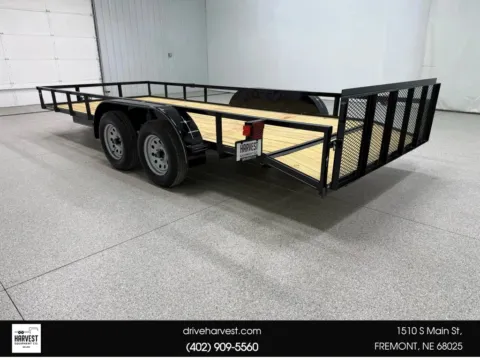 Photos of 2025 Bulldog Trailers 7X18 7K Irondog Dove with 2' Gate for sale in Fremont, NE at Harvest Equipment Co.