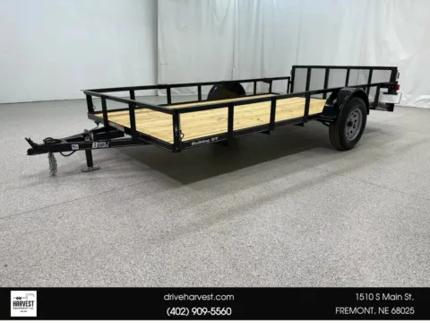 Black 2025 Bulldog Trailers 7X12 3.5K Utility Dove for sale in Fremont, NE