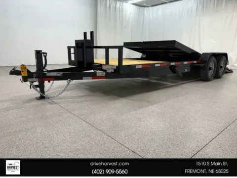 Photos of 2025 TEXAS PRIDE 80X17'+6' 16K LOWBOY GRAVITY TILT BED BUMPER PULL" for sale in Fremont, NE at Harvest Equipment Co.