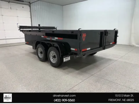 Photos of 2025 TEXAS PRIDE 14K 7X14X2 BUMPER PULL DUMP TRAILER for sale in Fremont, NE at Harvest Equipment Co.