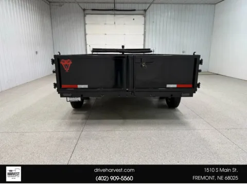 Another view of 2025 TEXAS PRIDE 14K 7X14X2 BUMPER PULL DUMP TRAILER for sale in Fremont, NE at Harvest Equipment Co.