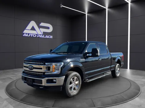 Black 2018 FORD F-150 SUPERCREW for sale in Columbus, OH