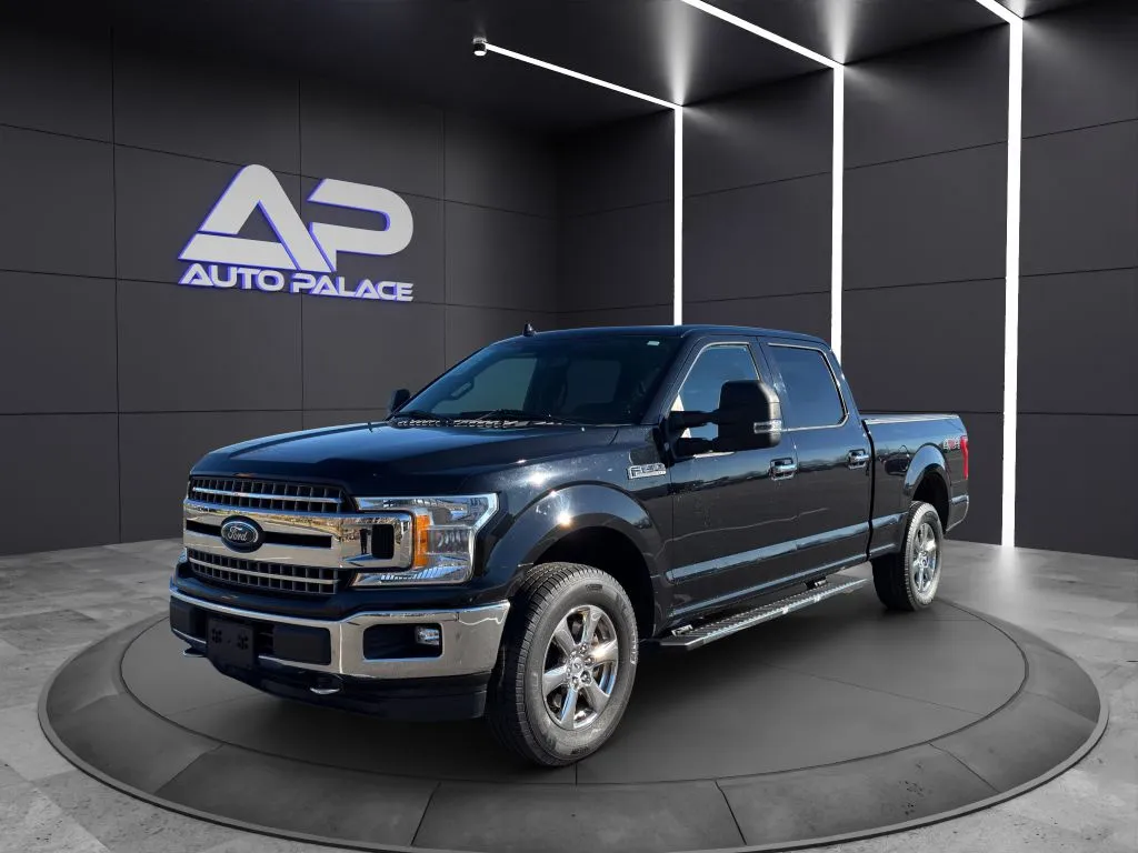 Black 2018 FORD F-150 SUPERCREW for sale in Columbus, OH