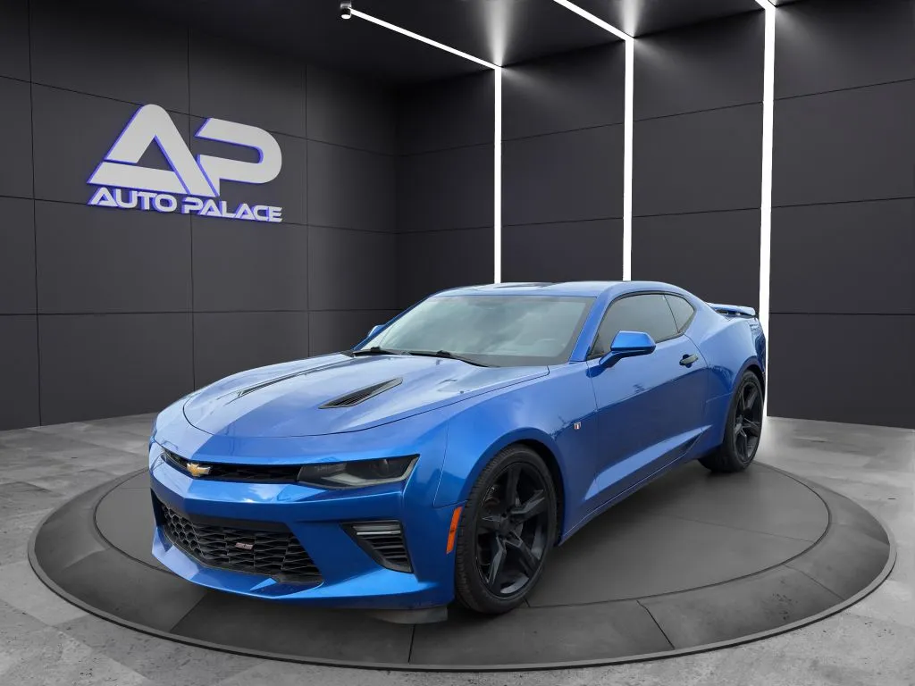 Blue 2017 CHEVROLET CAMARO SS LOADED SHARP COLOR for sale in Columbus, OH