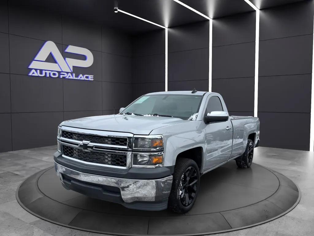 Silver 2015 CHEVROLET SILVERADO 1500 TURBO LS RUST FREE SHART FAST for sale in Columbus, OH