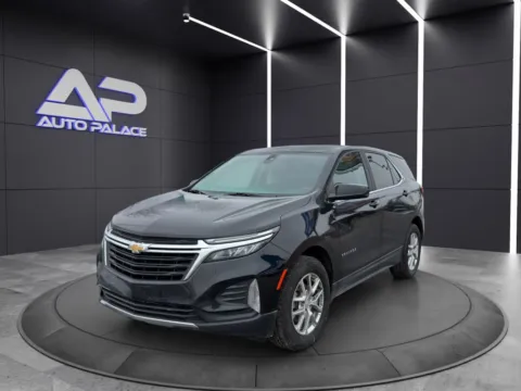 Black 2022 CHEVROLET EQUINOX LT for sale in Columbus, OH