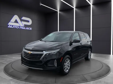 Black 2022 CHEVROLET EQUINOX LT for sale in Columbus, OH