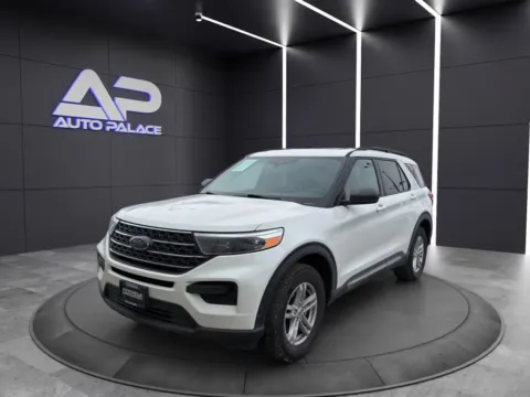 White 2020 FORD EXPLORER XLT KBB VALUE 19K WOW for sale in Columbus, OH