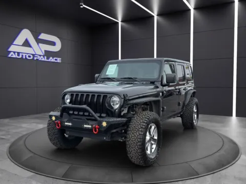 Black 2020 JEEP WRANGLER UNLIMI SPORT for sale in Columbus, OH