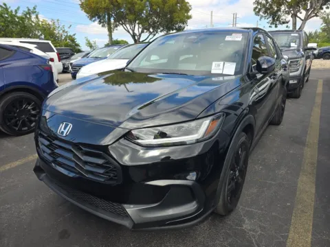 Black 2023 HONDA HR-V SPORT for sale in Columbus, OH