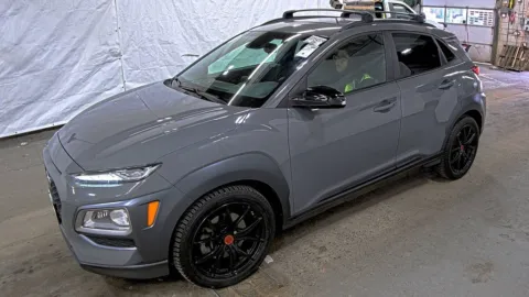 Gray 2021 HYUNDAI KONA NIGHT for sale in Columbus, OH