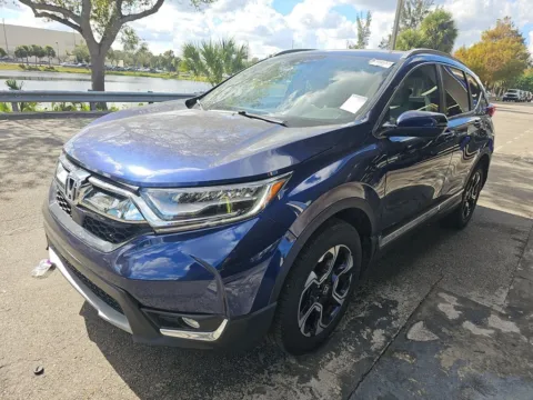 Blue 2019 HONDA CR-V TOURING for sale in Columbus, OH