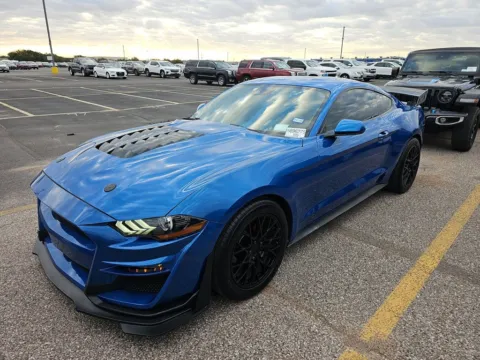 Blue 2021 FORD MUSTANG for sale in Columbus, OH
