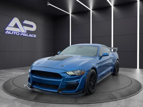 Blue 2021 FORD MUSTANG for sale in Columbus, OH