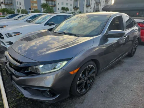 Gray 2021 HONDA CIVIC SPORT for sale in Columbus, OH