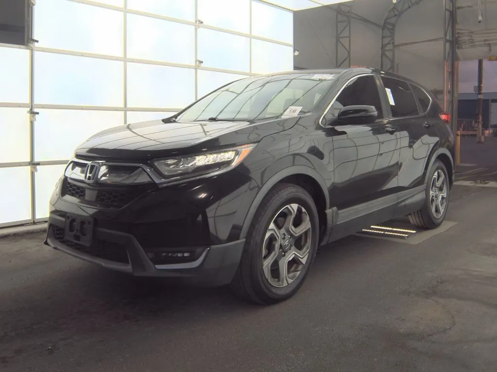 Black 2017 HONDA CR-V EX for sale in Columbus, OH