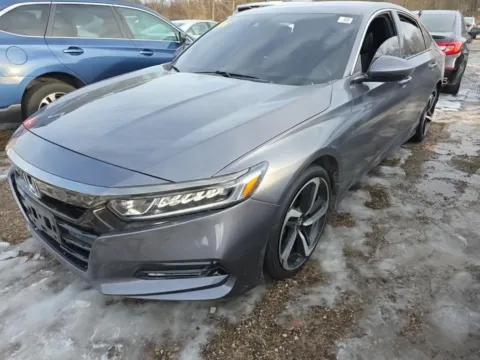 Gray 2019 HONDA ACCORD SPORT for sale in Columbus, OH