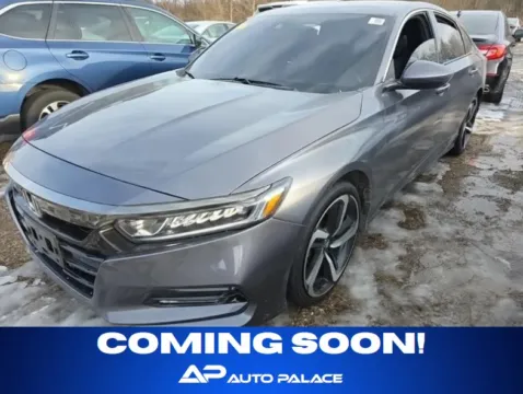 Gray 2019 HONDA ACCORD SPORT for sale in Columbus, OH