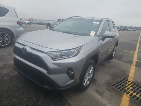 Silver 2020 TOYOTA RAV4 XLE for sale in Columbus, OH