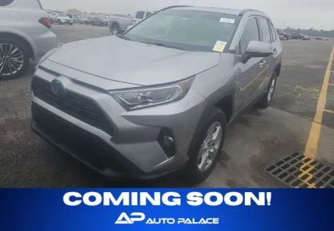 Silver 2020 TOYOTA RAV4 XLE for sale in Columbus, OH