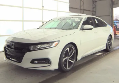 White 2019 HONDA ACCORD SPORT for sale in Columbus, OH