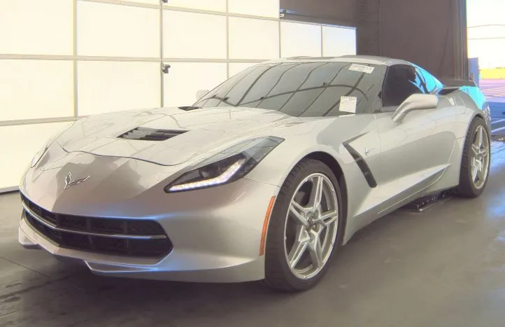 Silver 2017 CHEVROLET CORVETTE STINGRAY 1LT for sale in Columbus, OH