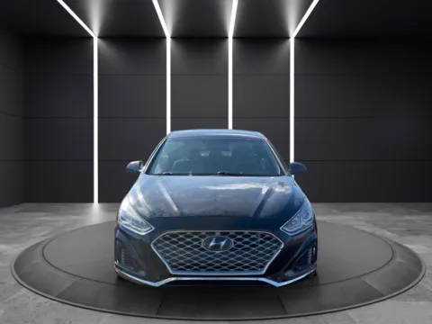 Black 2019 HYUNDAI SONATA SE for sale in Columbus, OH