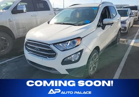 White 2019 FORD ECOSPORT TITANIUM for sale in Columbus, OH