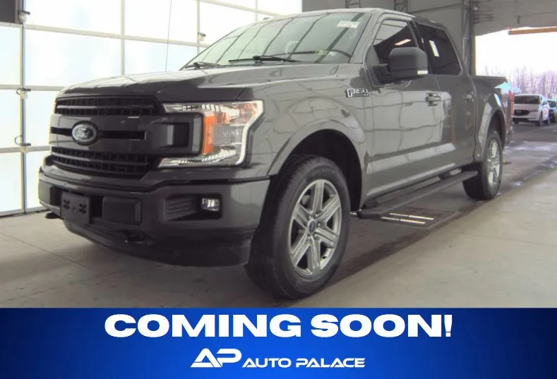 Gray 2018 FORD F-150 SUPERCREW for sale in Columbus, OH