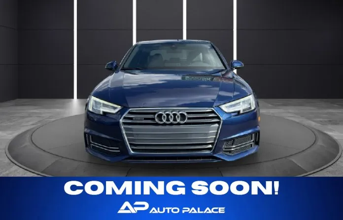 Blue 2018 AUDI A4 PREMIUM PLUS for sale in Columbus, OH