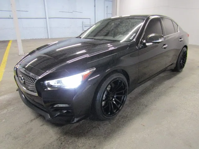 Black 2017 INFINITI Q50 PREMIUM for sale in Columbus, OH