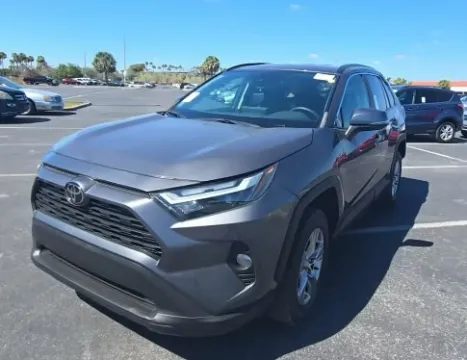 Gray 2023 TOYOTA RAV4 XLE for sale in Columbus, OH