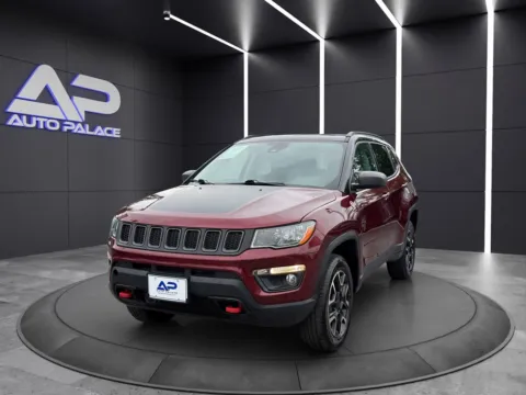 Red 2021 JEEP COMPASS TRAILHAWK KBB VALUE 24K WOW for sale in Columbus, OH