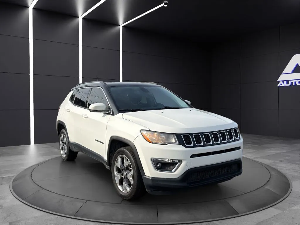 White 2020 JEEP COMPASS LIMITED for sale in Columbus, OH