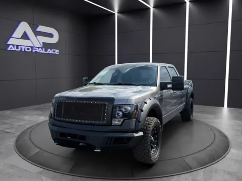 Black 2014 FORD F-150 SUPERCREW LIFTED BIG TIRES for sale in Columbus, OH