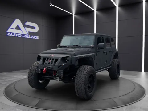 Black 2016 JEEP WRANGLER UNLIMI SPORT for sale in Columbus, OH