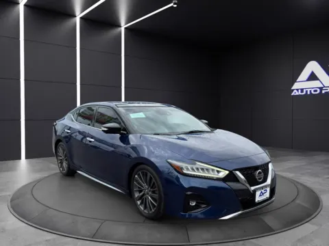 Another view of 2019 NISSAN MAXIMA PLATINUM ORANGE LEATHER WOW for sale in Columbus, OH at Auto Palace