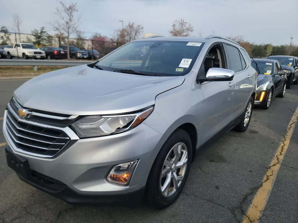 Silver 2018 CHEVROLET EQUINOX PREMIER for sale in Columbus, OH