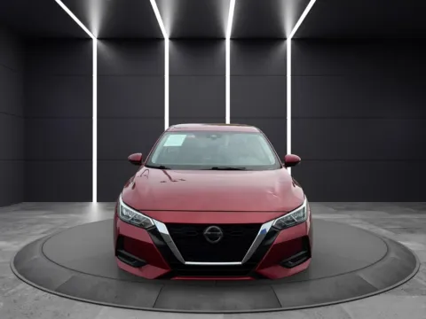 Red 2020 NISSAN SENTRA SV for sale in Columbus, OH