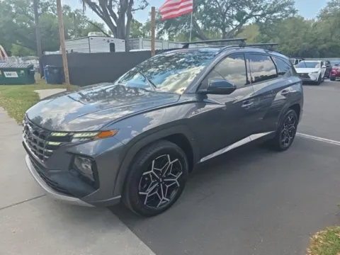 Gray 2024 HYUNDAI TUCSON N LINE for sale in Columbus, OH