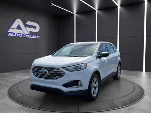 White 2020 FORD EDGE SE KBB VALUE $17,400 WOW for sale in Columbus, OH