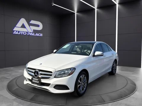 White 2016 MERCEDES-BENZ C-CLASS C300 4MATIC for sale in Columbus, OH